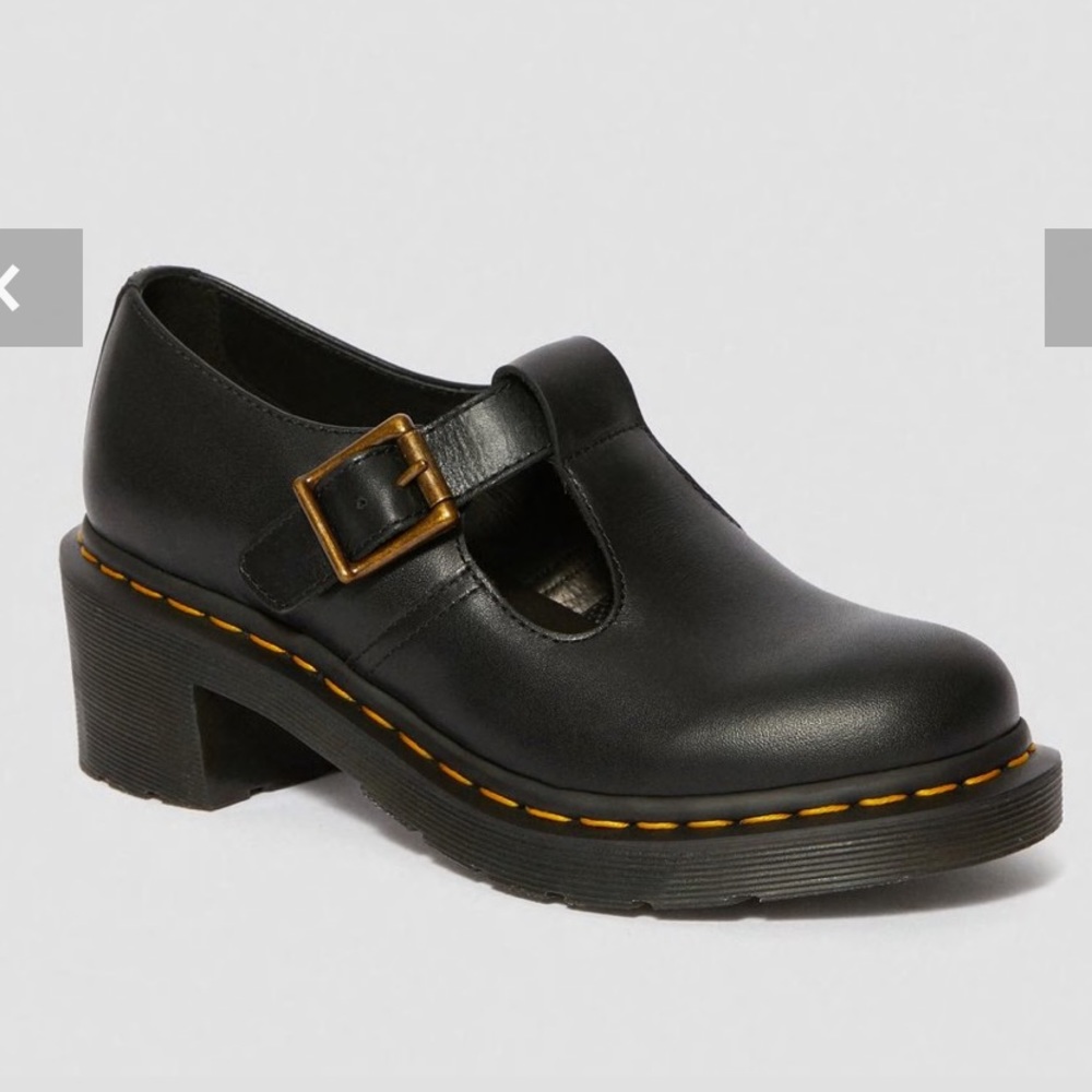 EUC Dr. Martens Sophia Heeled Mary Jane Shoes